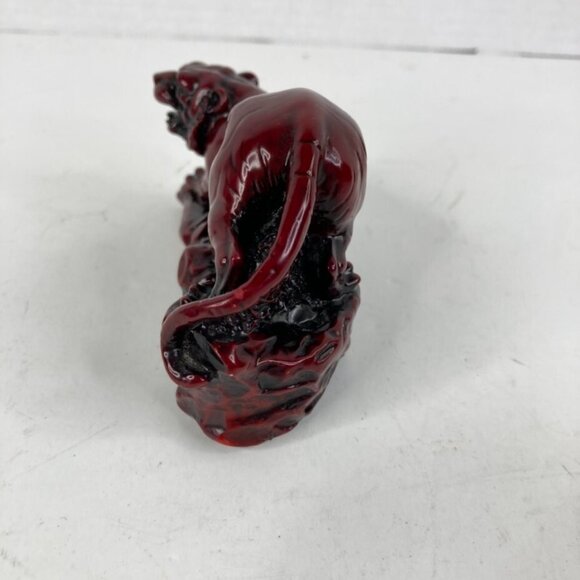 Chinese‎ Horoscope Zodiac Resin 4" Crouching Tiger Figurine Feng Shui Good Luck - Picture 5 of 8